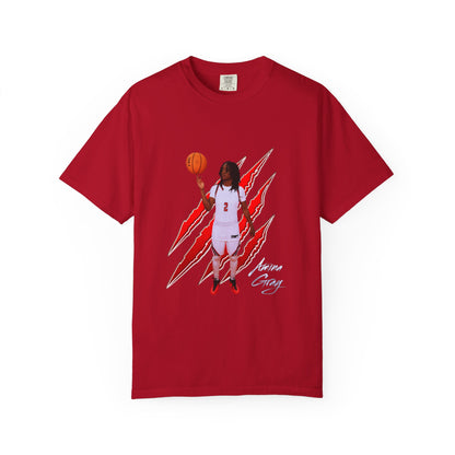 Amina Gray Claw Marks Premium Tee
