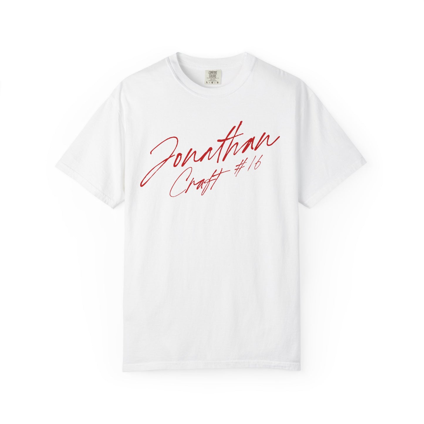 Jonathan Craft Cursive Name & Number Premium Tee