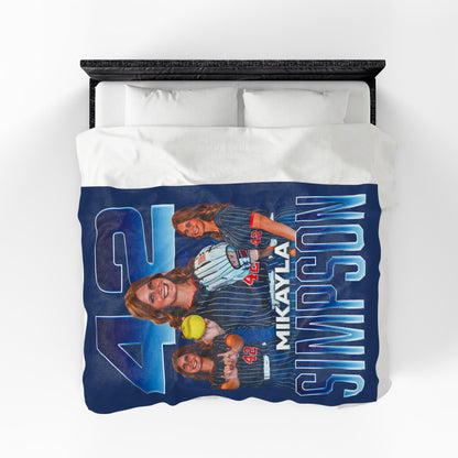 Mikayla Simpson 60"-80" Plush Blanket