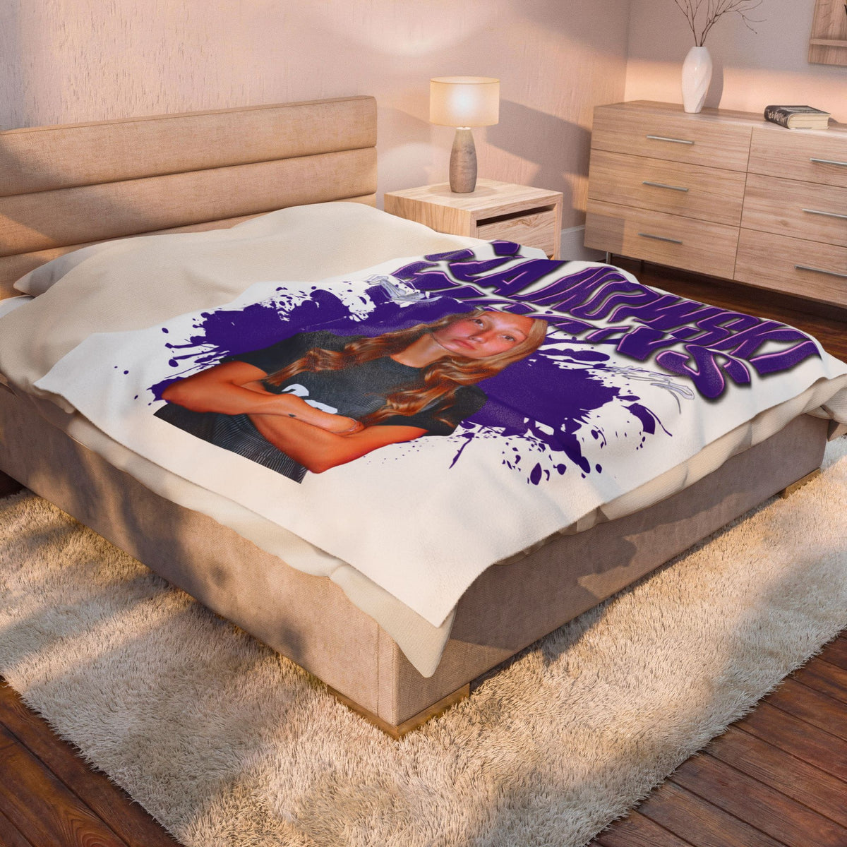 Tessa Czajkowski Higgins 60"-80" Plush Blanket