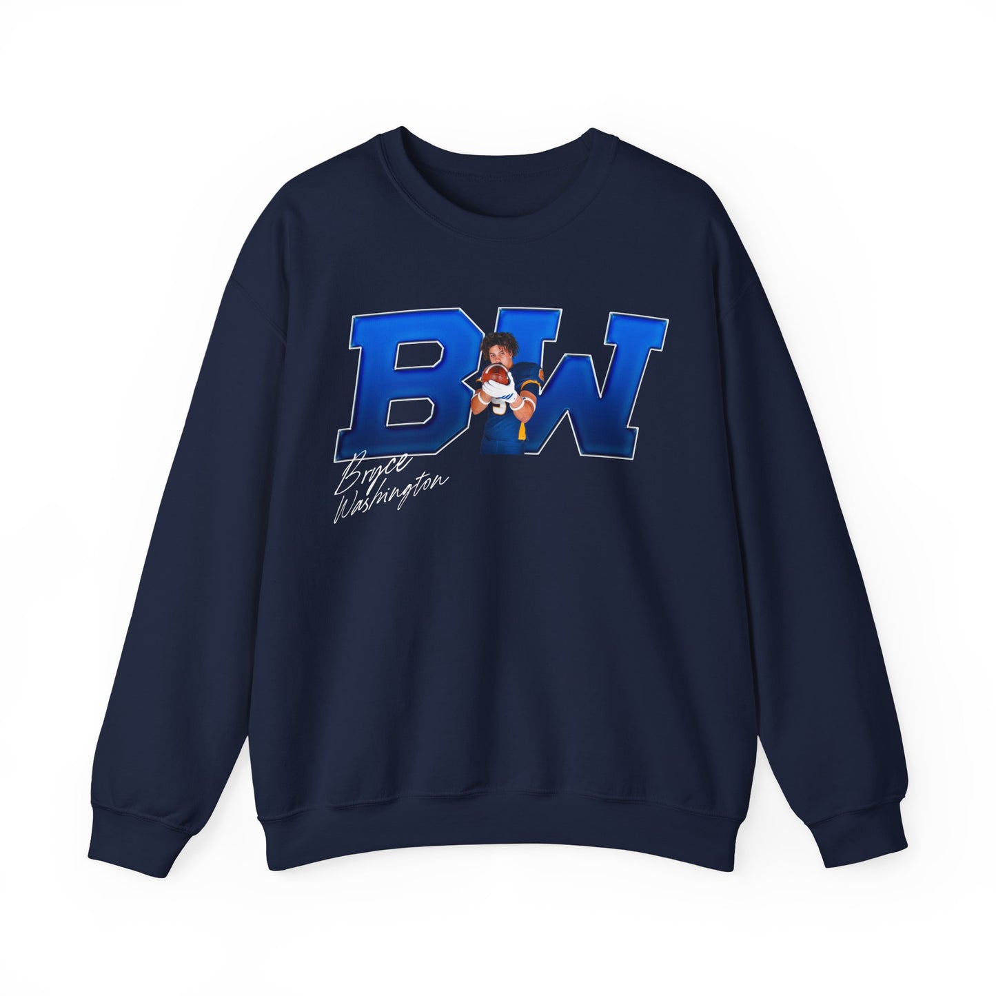 Bryce Washington Big Initials Crewneck Sweatshirt