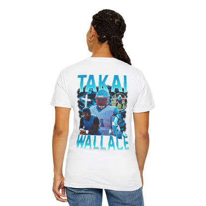 Takai Wallace Logo Front & Back Premium Tee