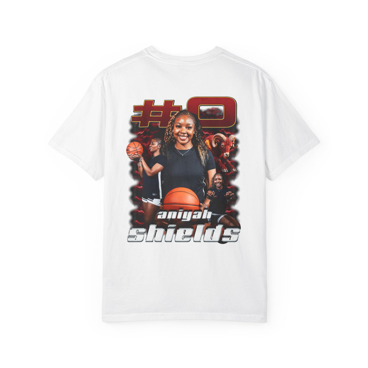 Aniyah Shields Logo Front & Back Premium Tee