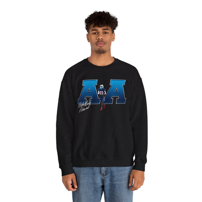 Abdullah Ahmad Big Initials Crewneck Sweatshirt