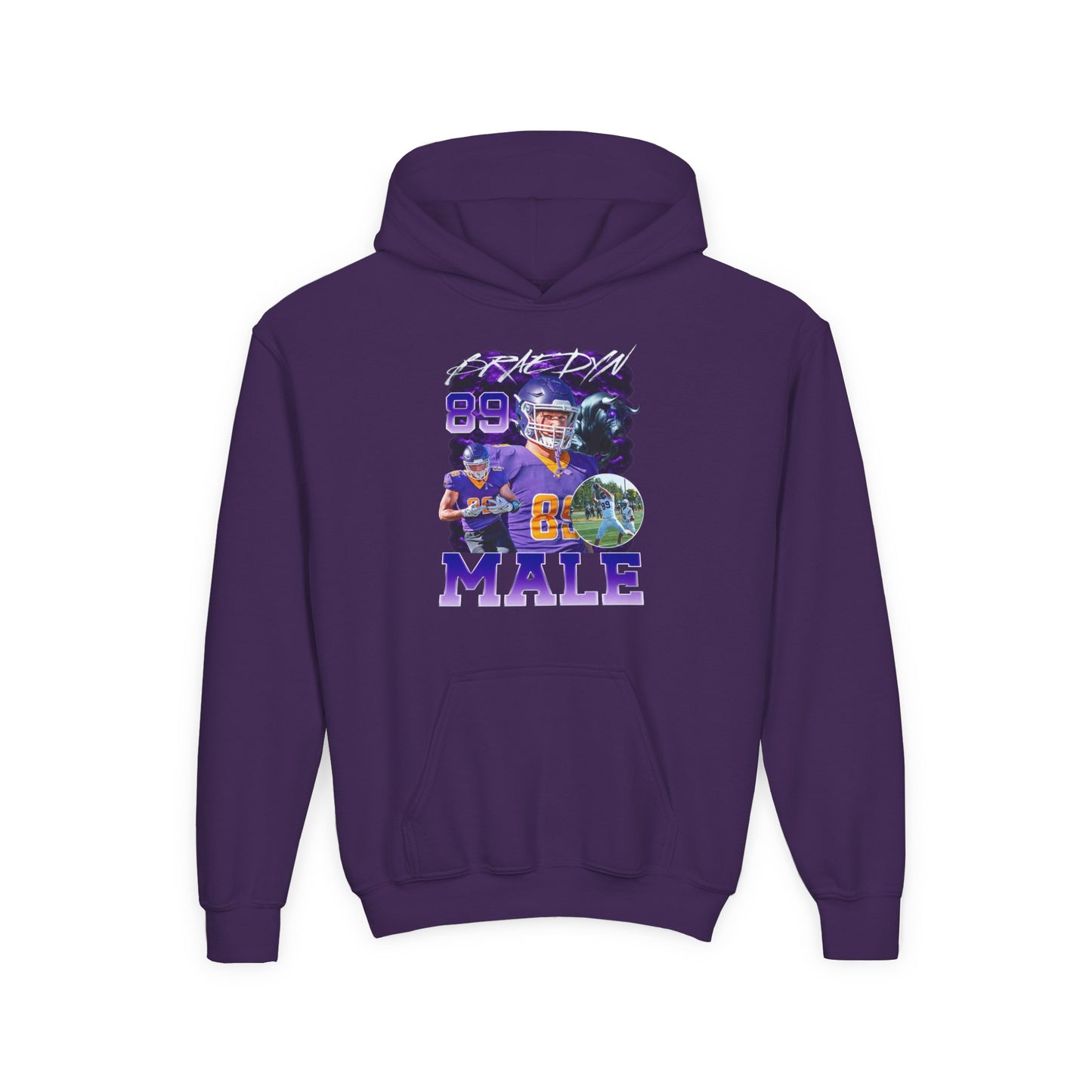 Braedyn Male Kids Hoodie