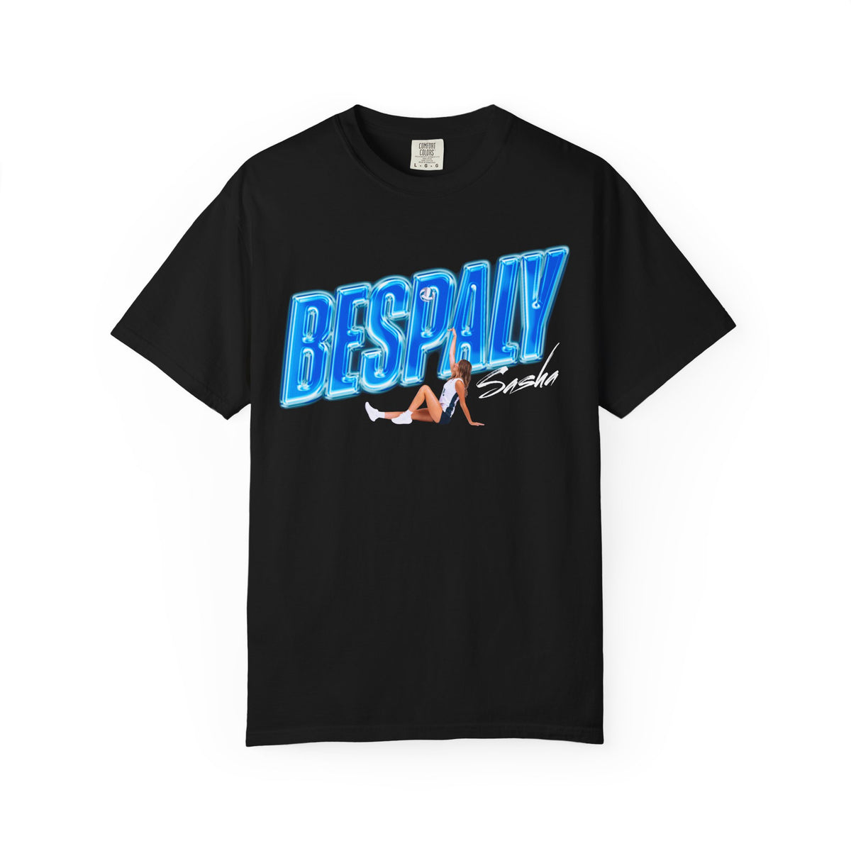 Sasha Bespaly Cursive Combo Colored Premium Tee