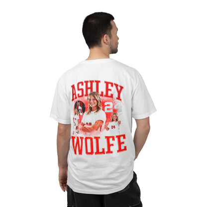 Ashley Wolfe Logo Front & Back Premium Tee
