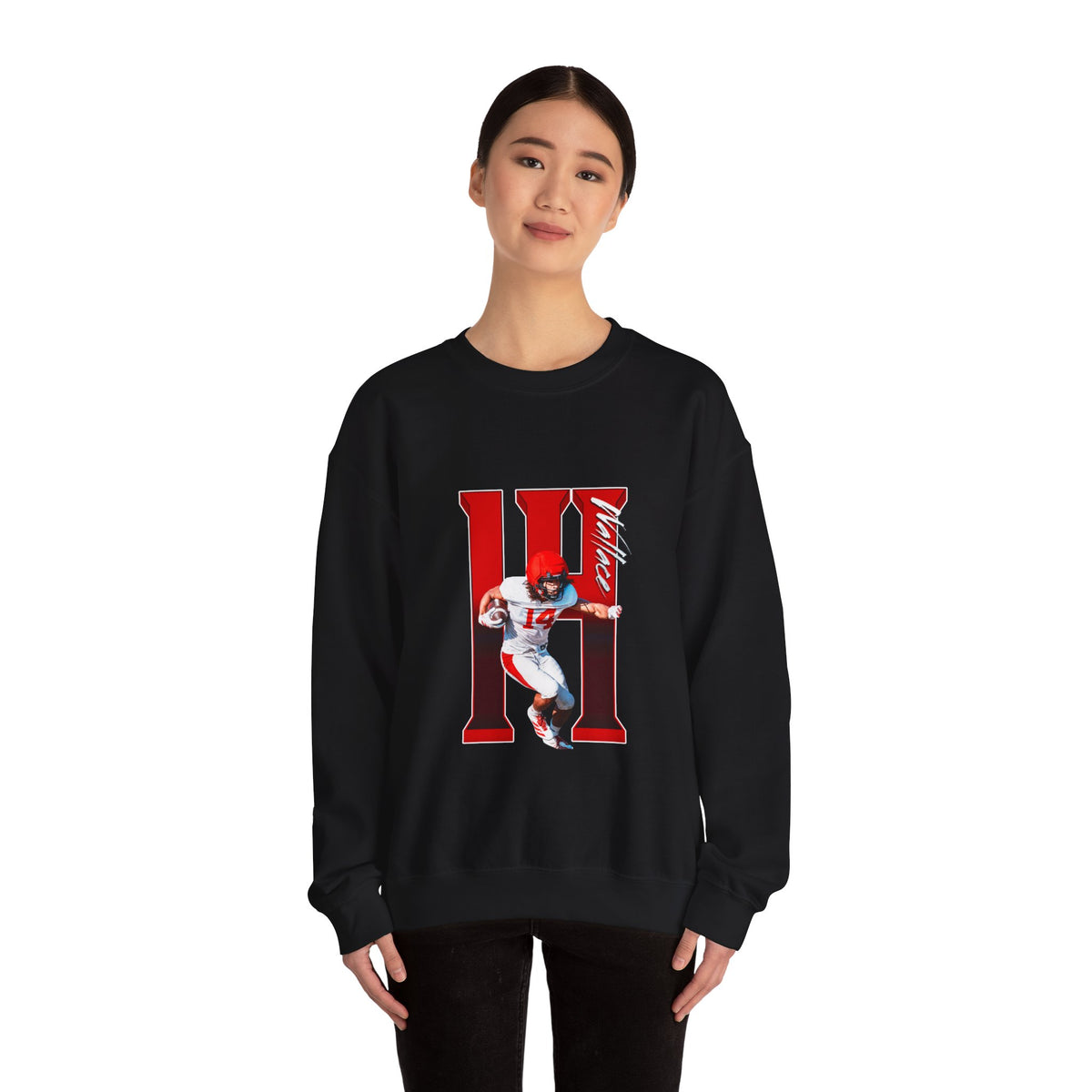 Blake Wallace Player Icon Number Crewneck Sweatshirt