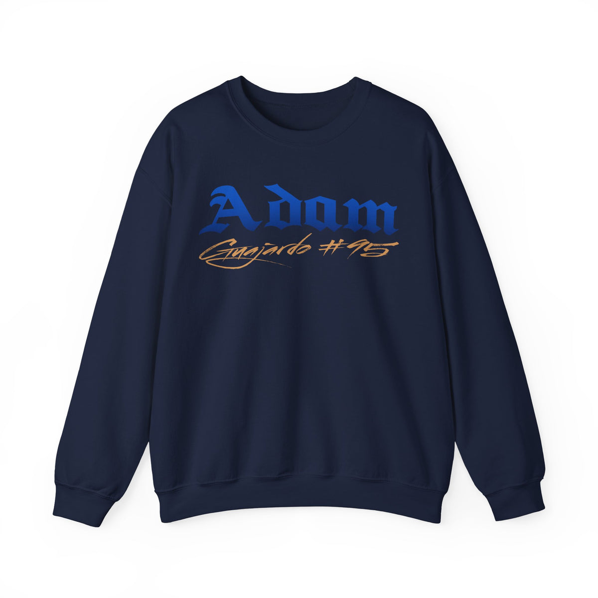 Adam Guajardo Cursive Crewneck Sweatshirt