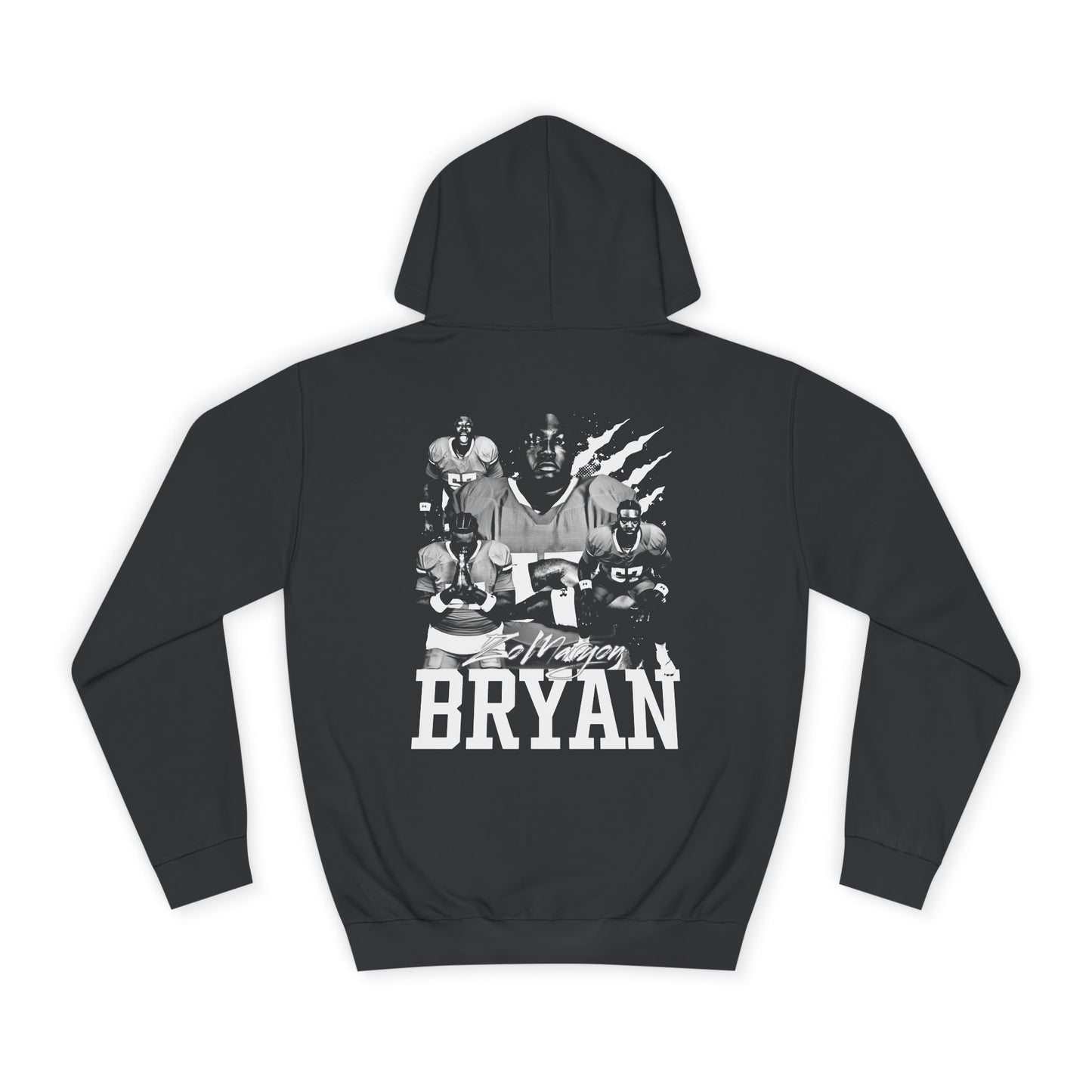 Zomaryon Bryan Vintage Blackout Premium Hoodie