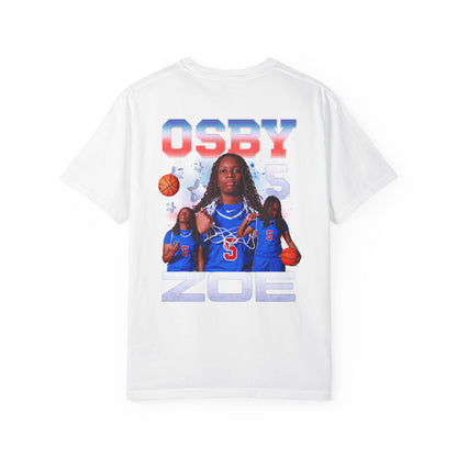Zoe Osby Logo Front & Back Premium Tee
