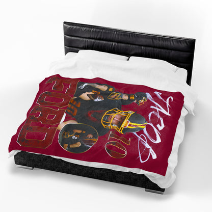 Jacob Ford 60"-80" Plush Blanket