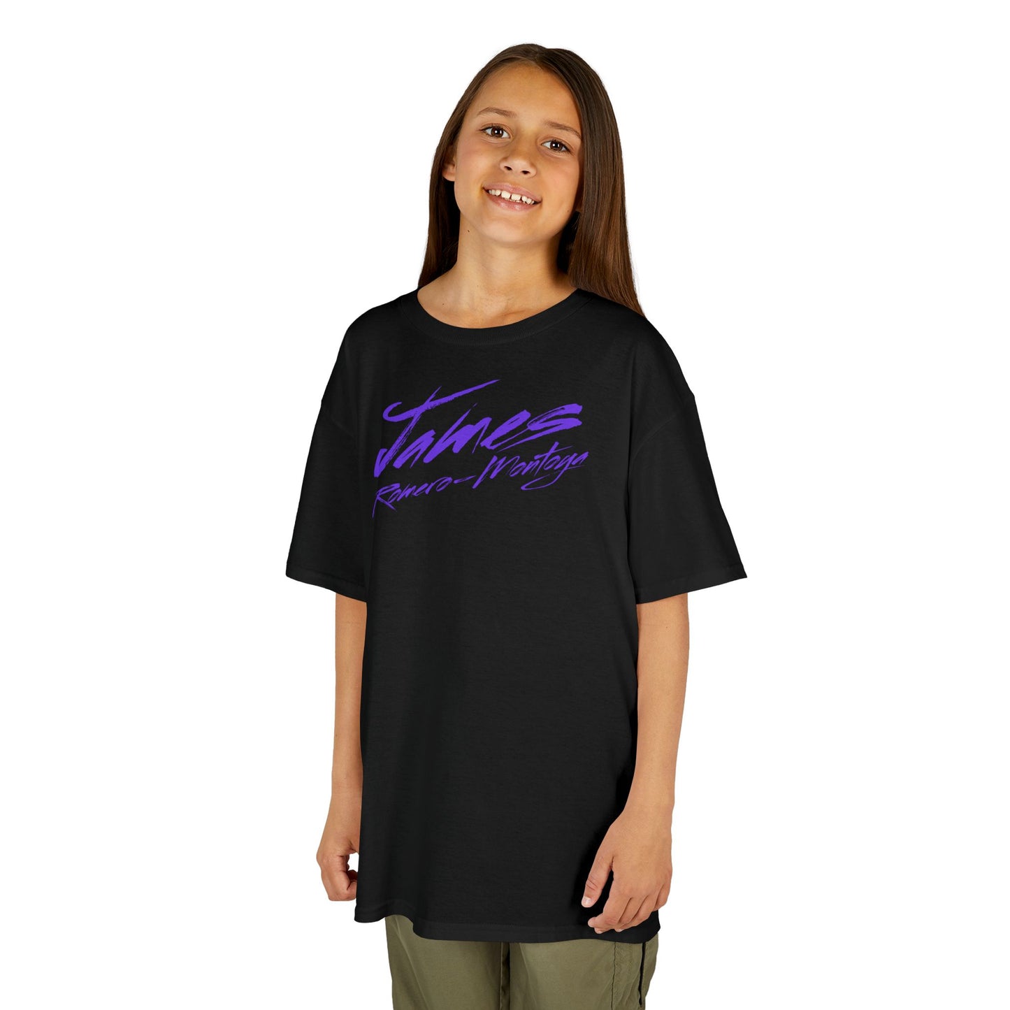 James Romero-Montoya Cursive Kids Tee