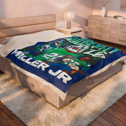 Roosevelt Miller Jr. 60"-80" Plush Blanket