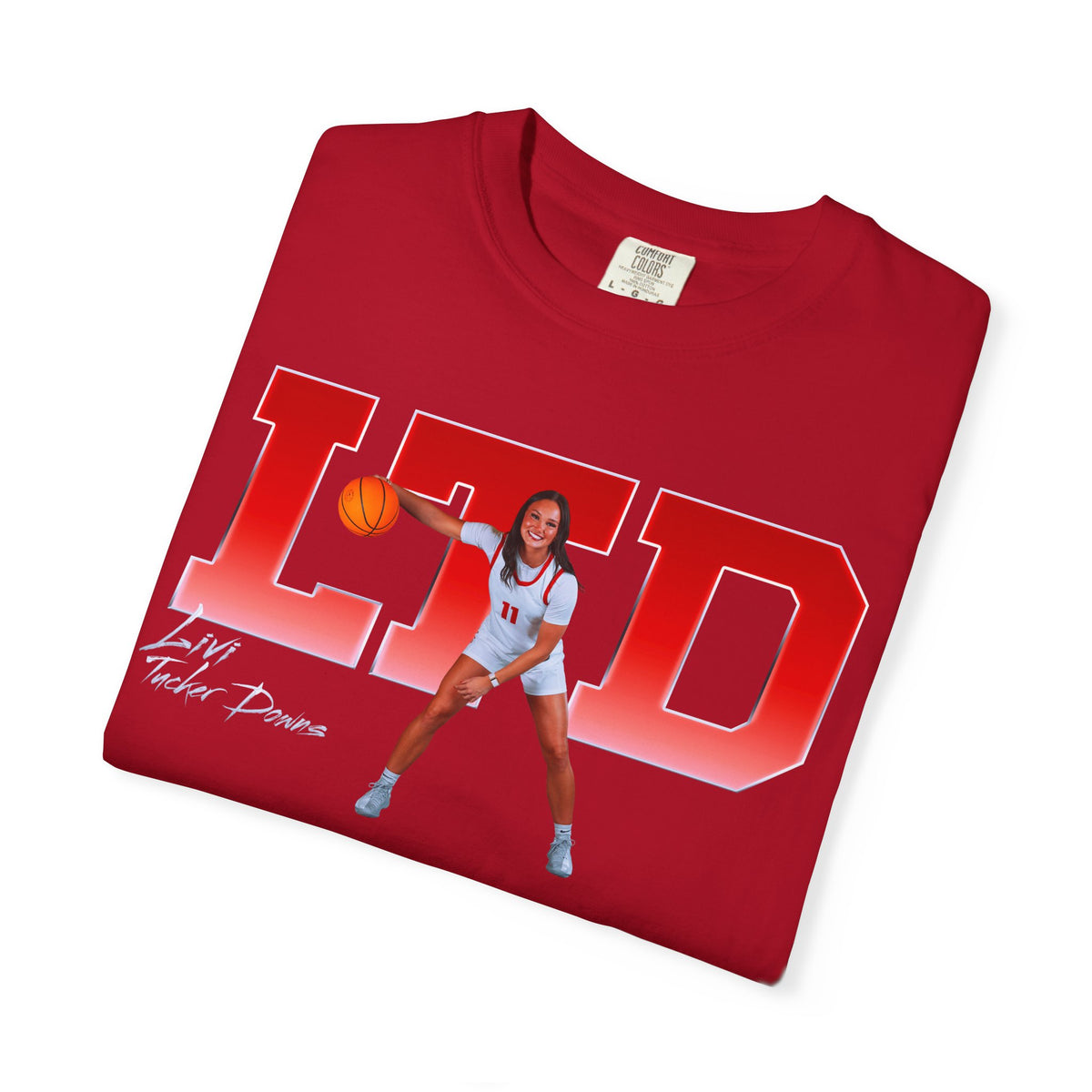 Livi Tucker Downs Big Initials Premium Tee