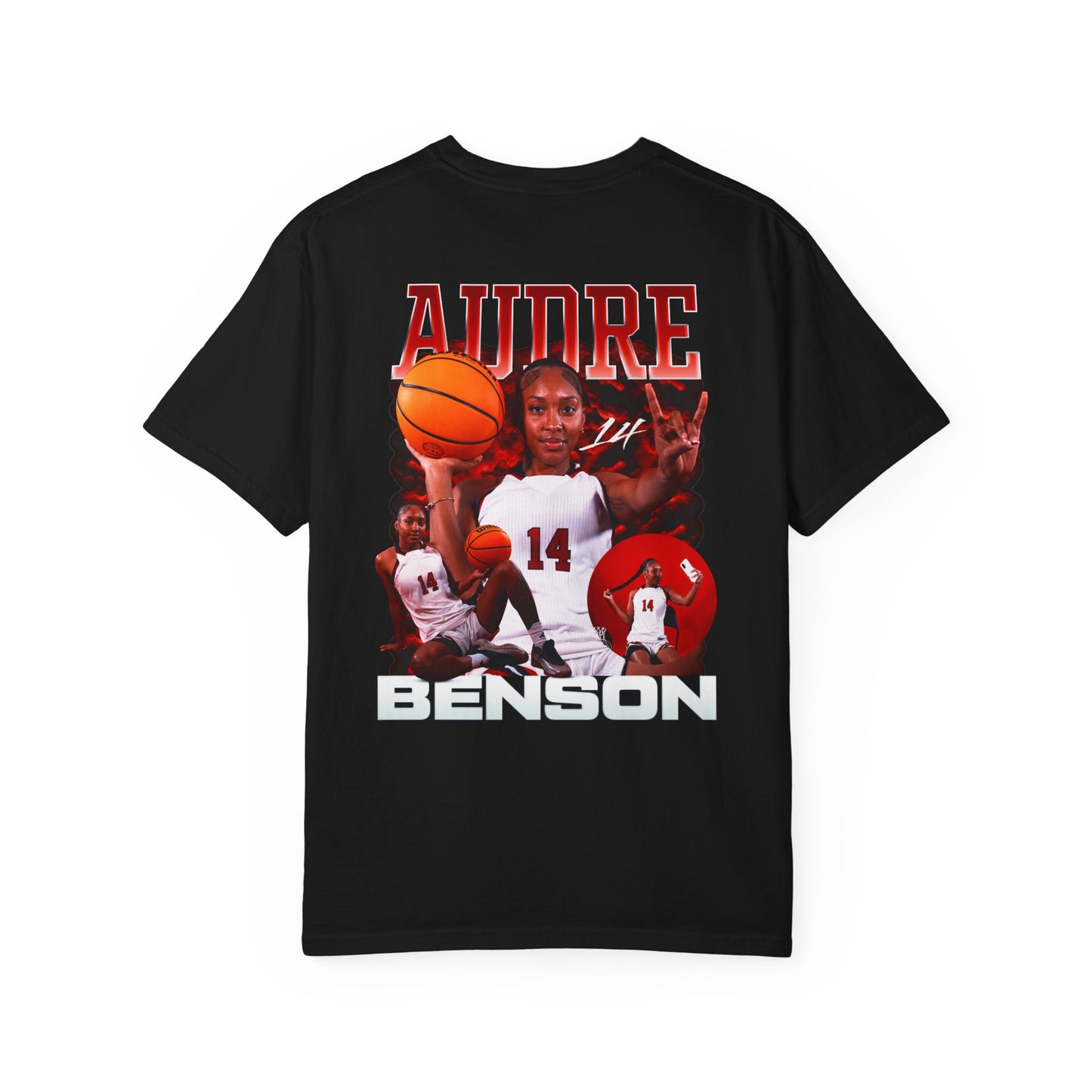 Audre Benson Logo Front & Back Premium Tee