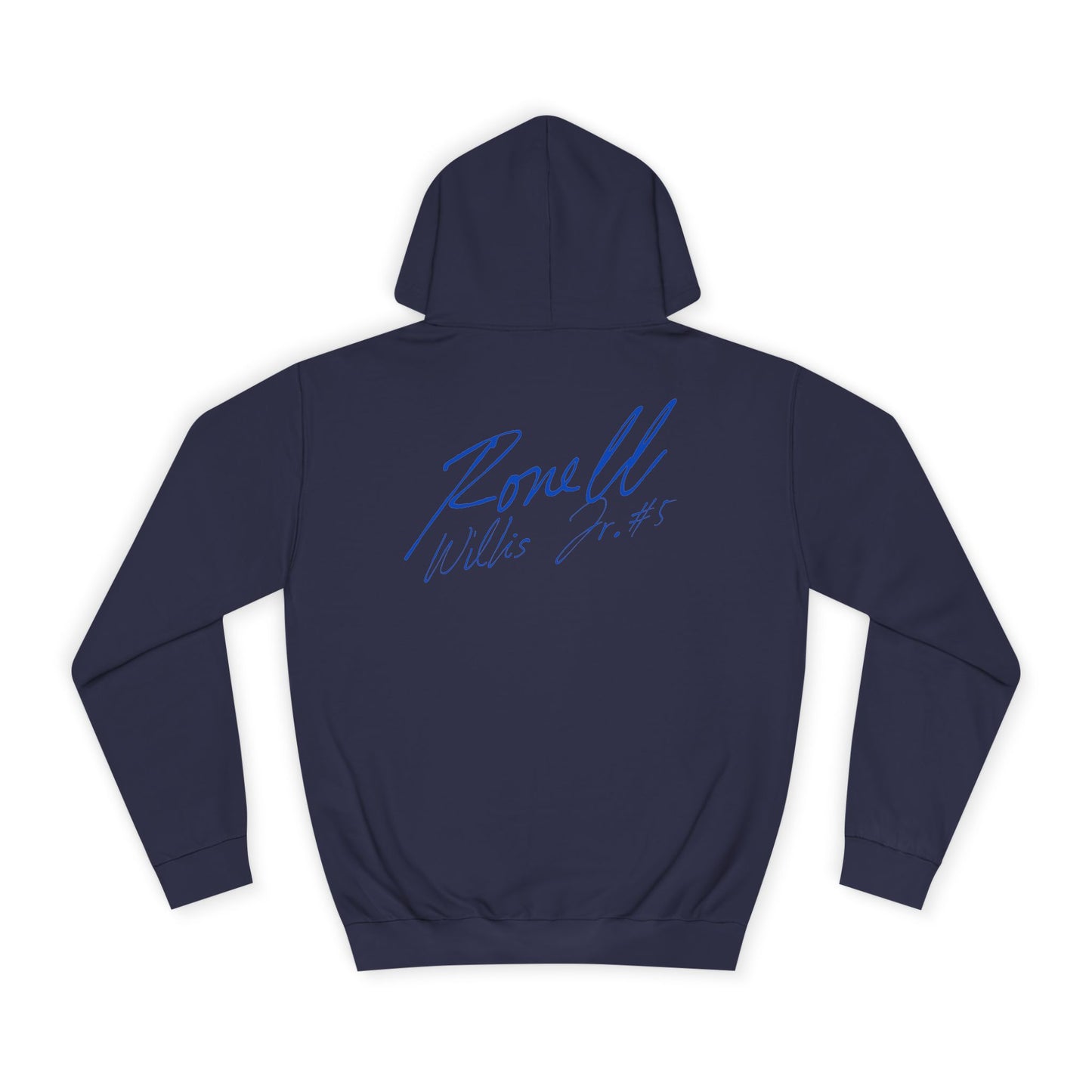 Ronell Willis Jr. Cursive Name & Number Premium Hoodie