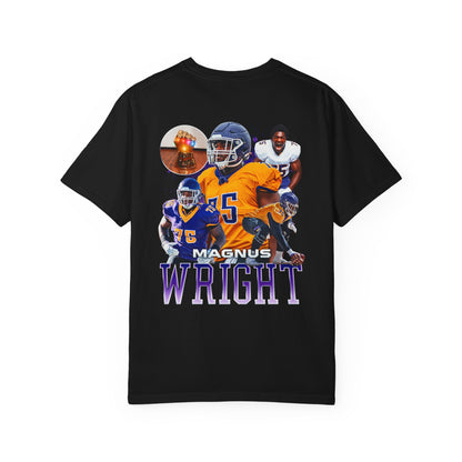 Magnus Wright Logo Front & Back Premium Tee