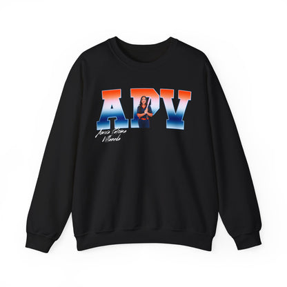 Amira Paloma Villaneda Big Initials Crewneck Sweatshirt