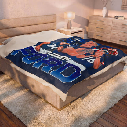 Aiden Ford 60"-80" Plush Blanket
