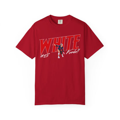 Kendall White Cursive Combo Colored Premium Tee