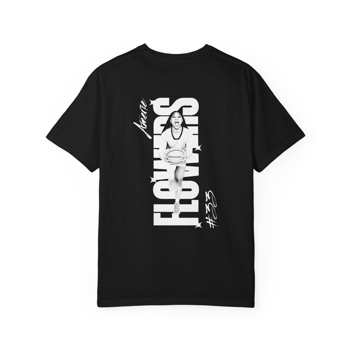 Amerie Flowers Vintage Blackout Premium Tee
