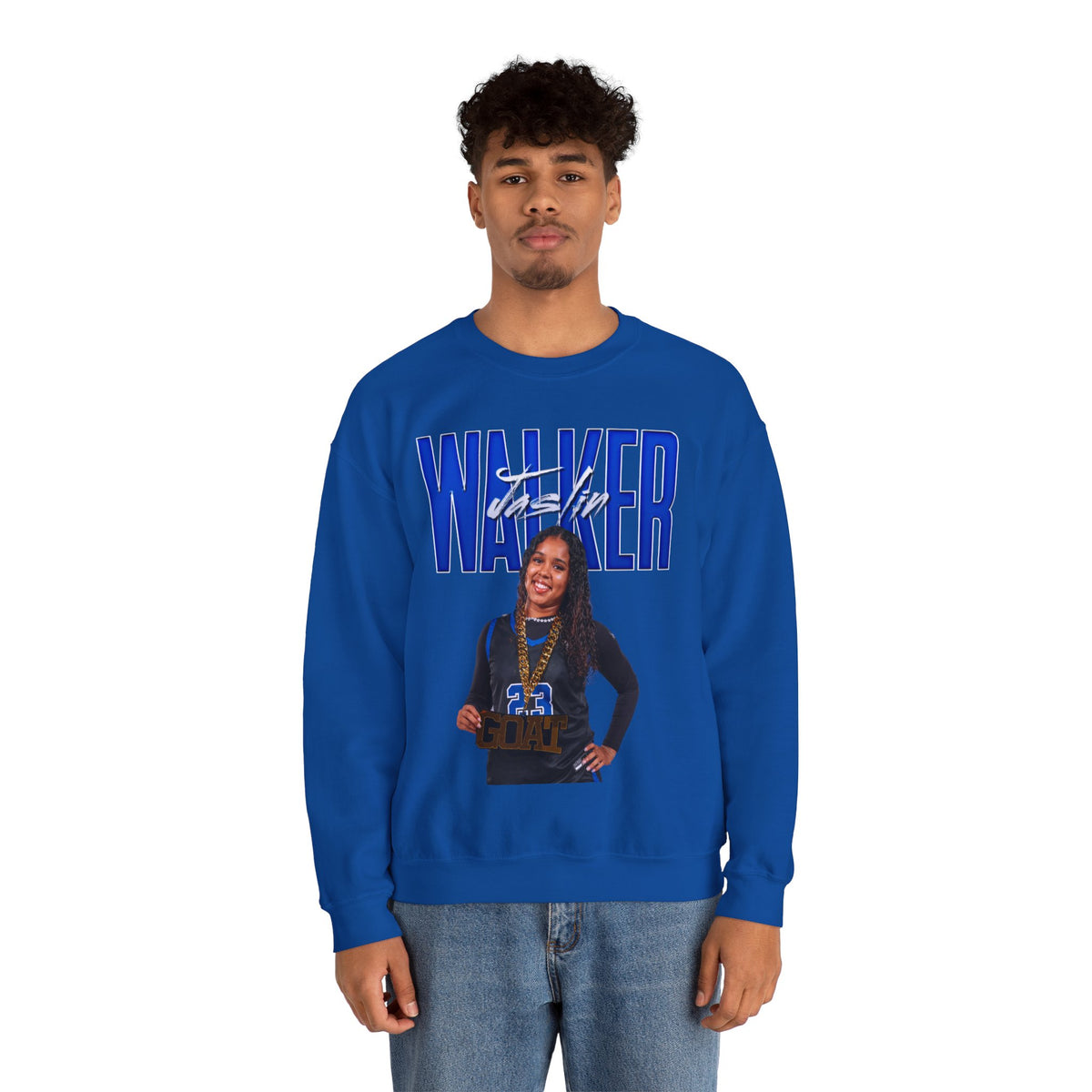 Jaslin Walker Athlete Glory Crewneck Sweatshirt