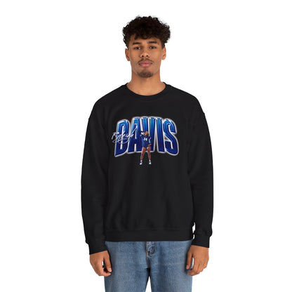 Ryleigh Davis Curved Combo Colored Crewneck Sweatshirt