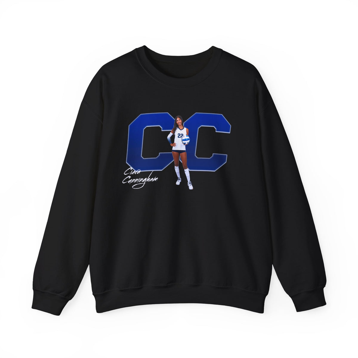 Ciara Cunningham Big Initials Crewneck Sweatshirt
