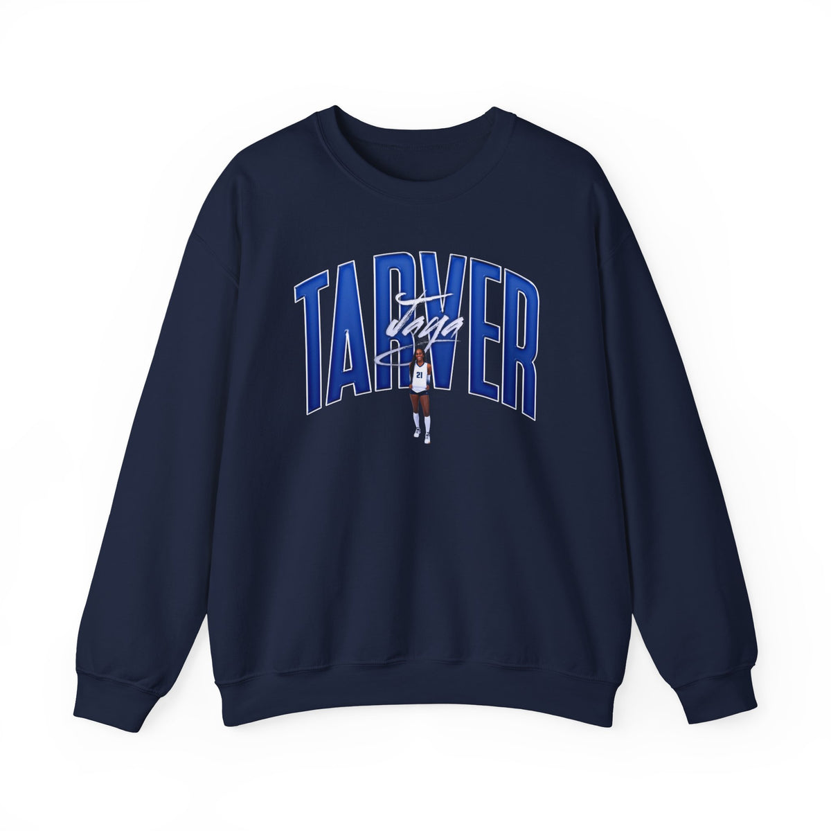 Jaya Tarver Big Last Name Crewneck Sweatshirt
