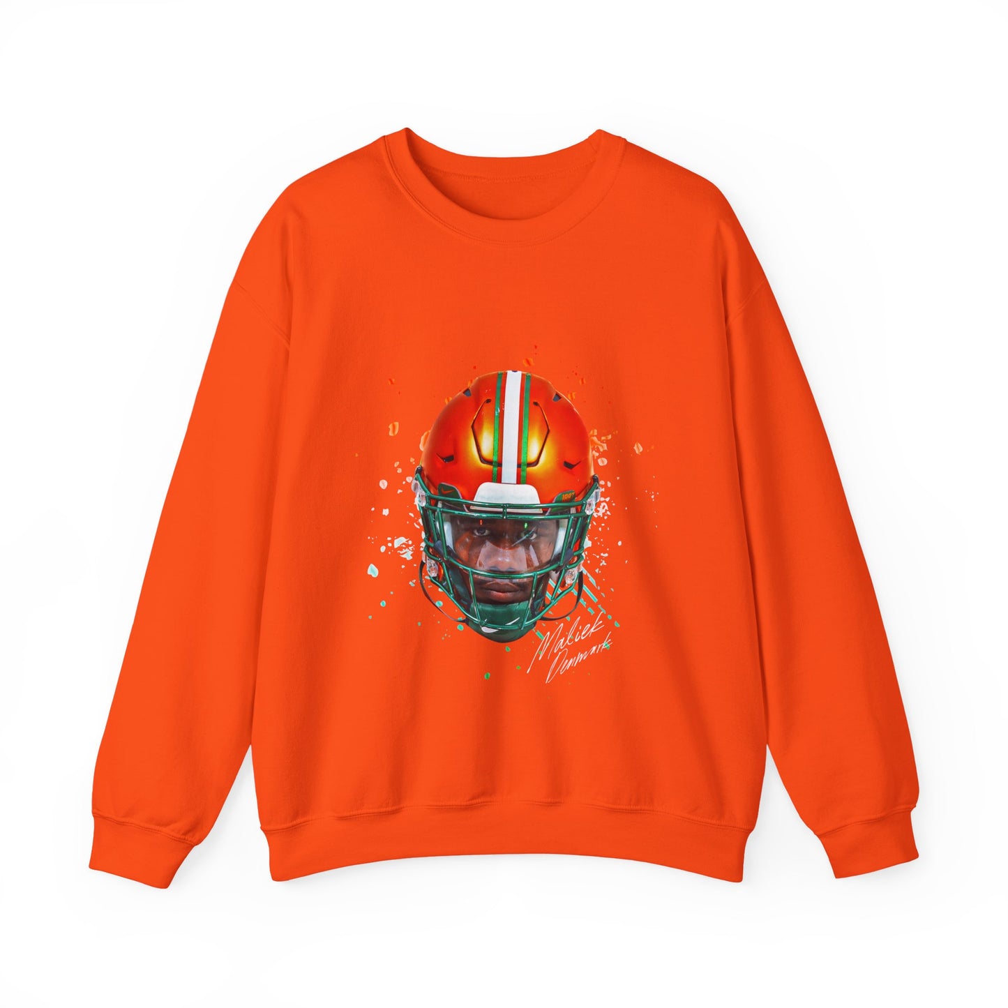 Maliek Denmark Big Head Crewneck Sweatshirt