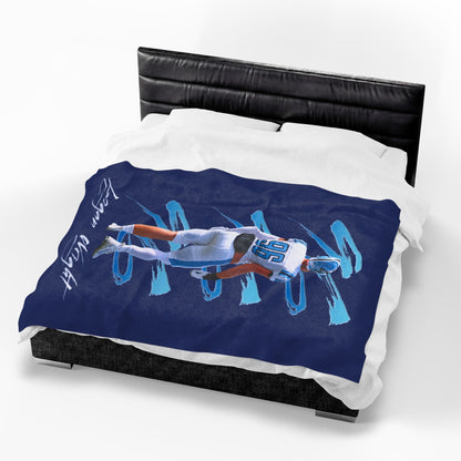 Logan Wright 60"-80" Plush Blanket