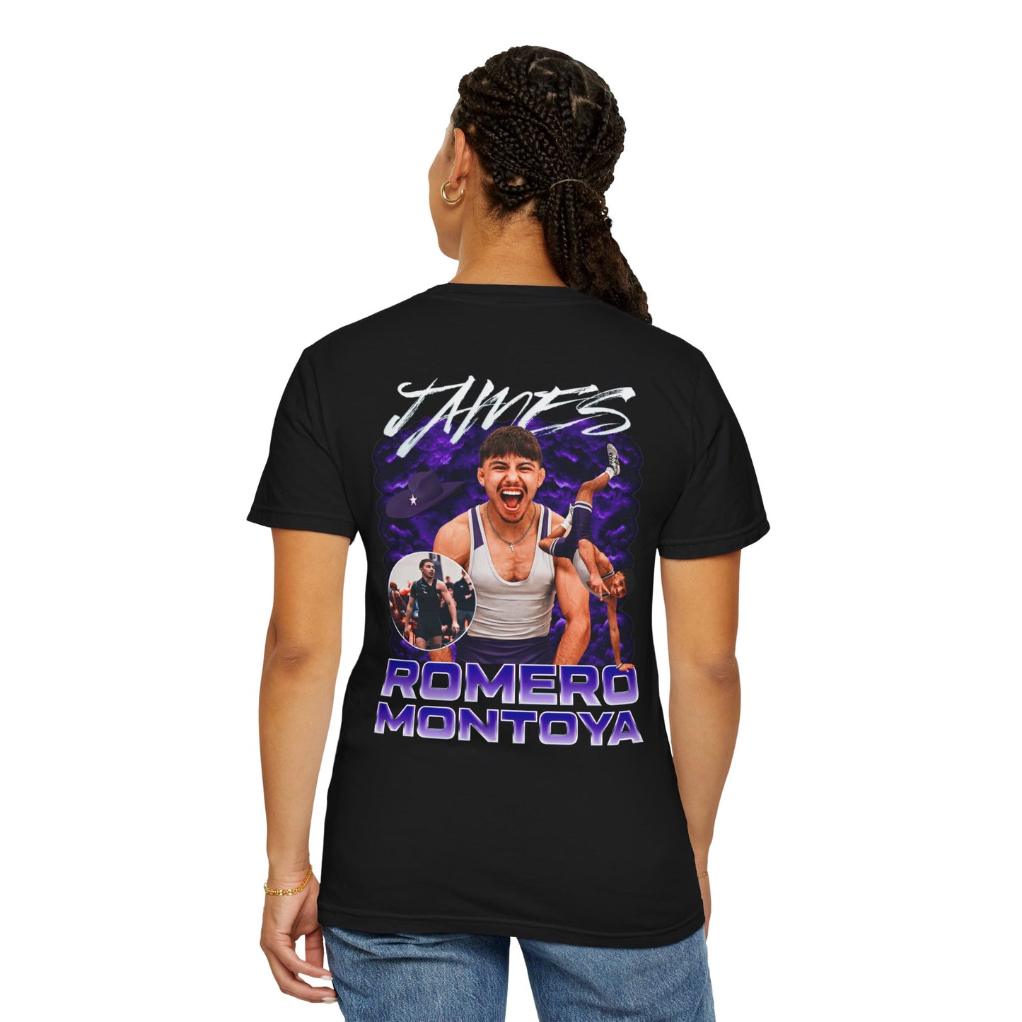 James Romero-Montoya Logo Front & Back Premium Tee