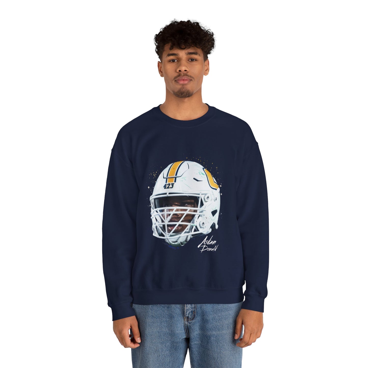 Aidan Donald Big Head Crewneck Sweatshirt