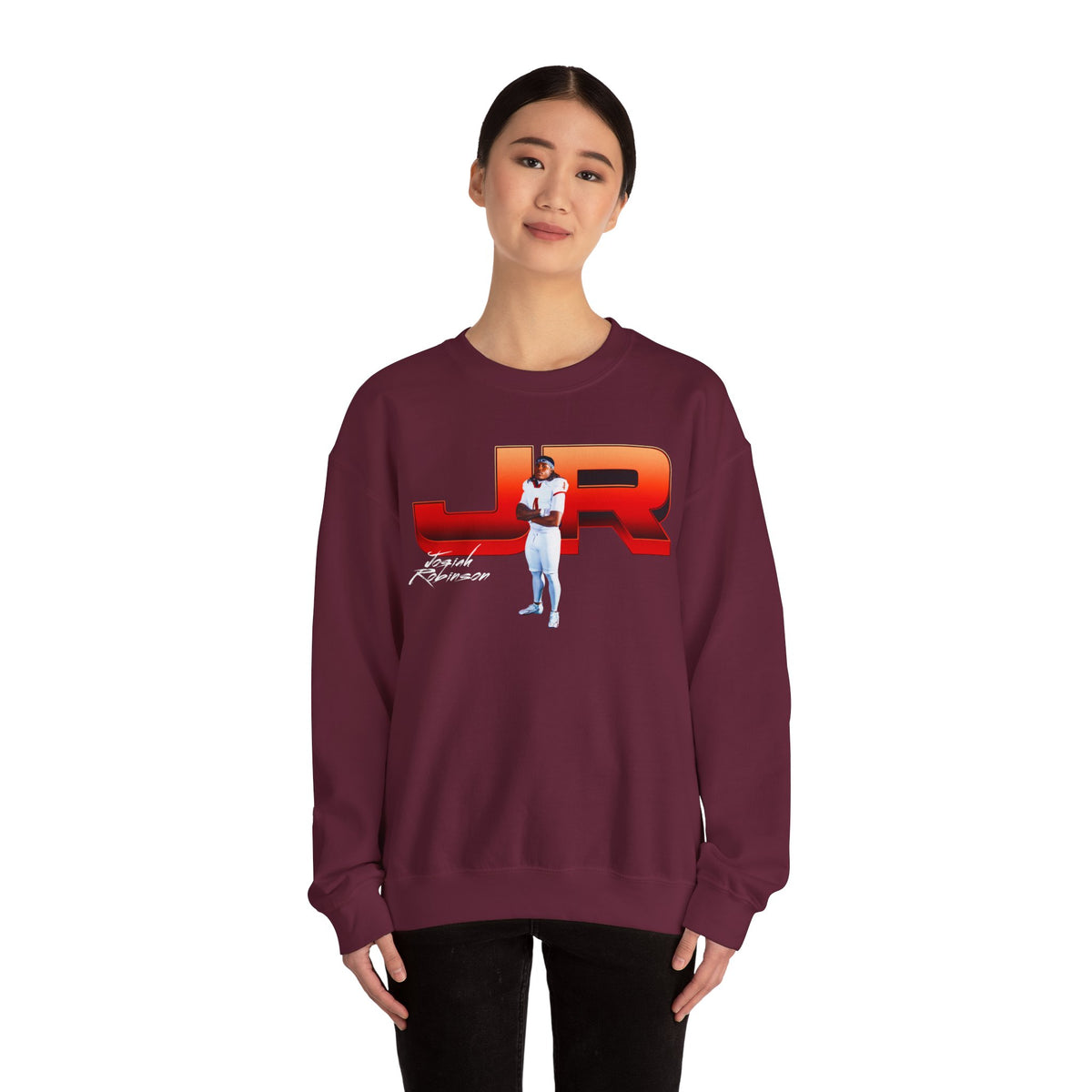 Josiah Robinson Big Initials Crewneck Sweatshirt