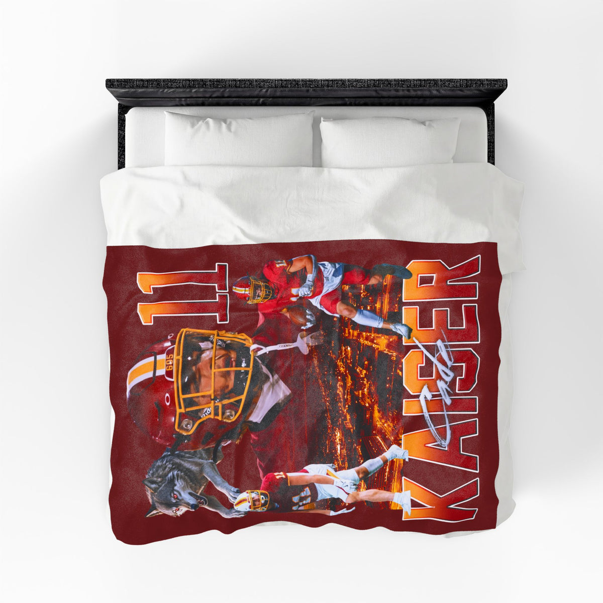 Cade Kaiser 60"-80" Plush Blanket