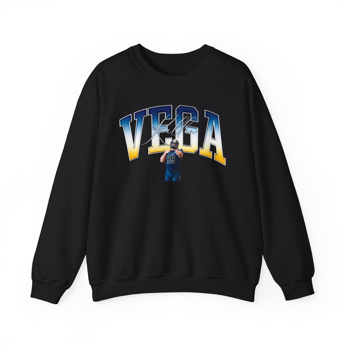 Kellen Vega Big Last Name Crewneck Sweatshirt