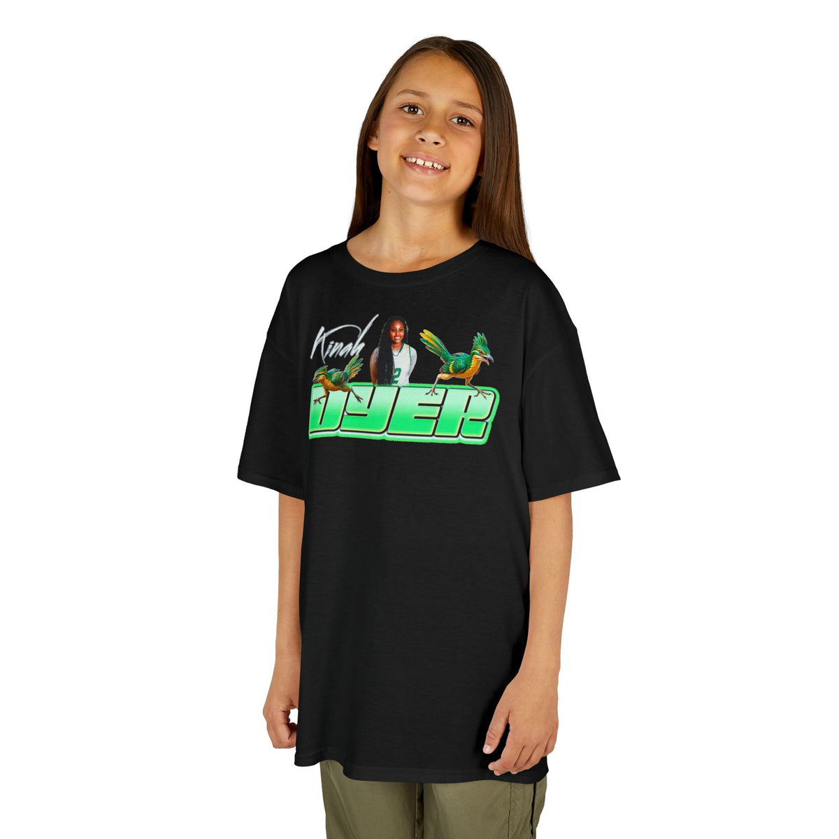 Kinah Dyer Big Last Name Kids Tee