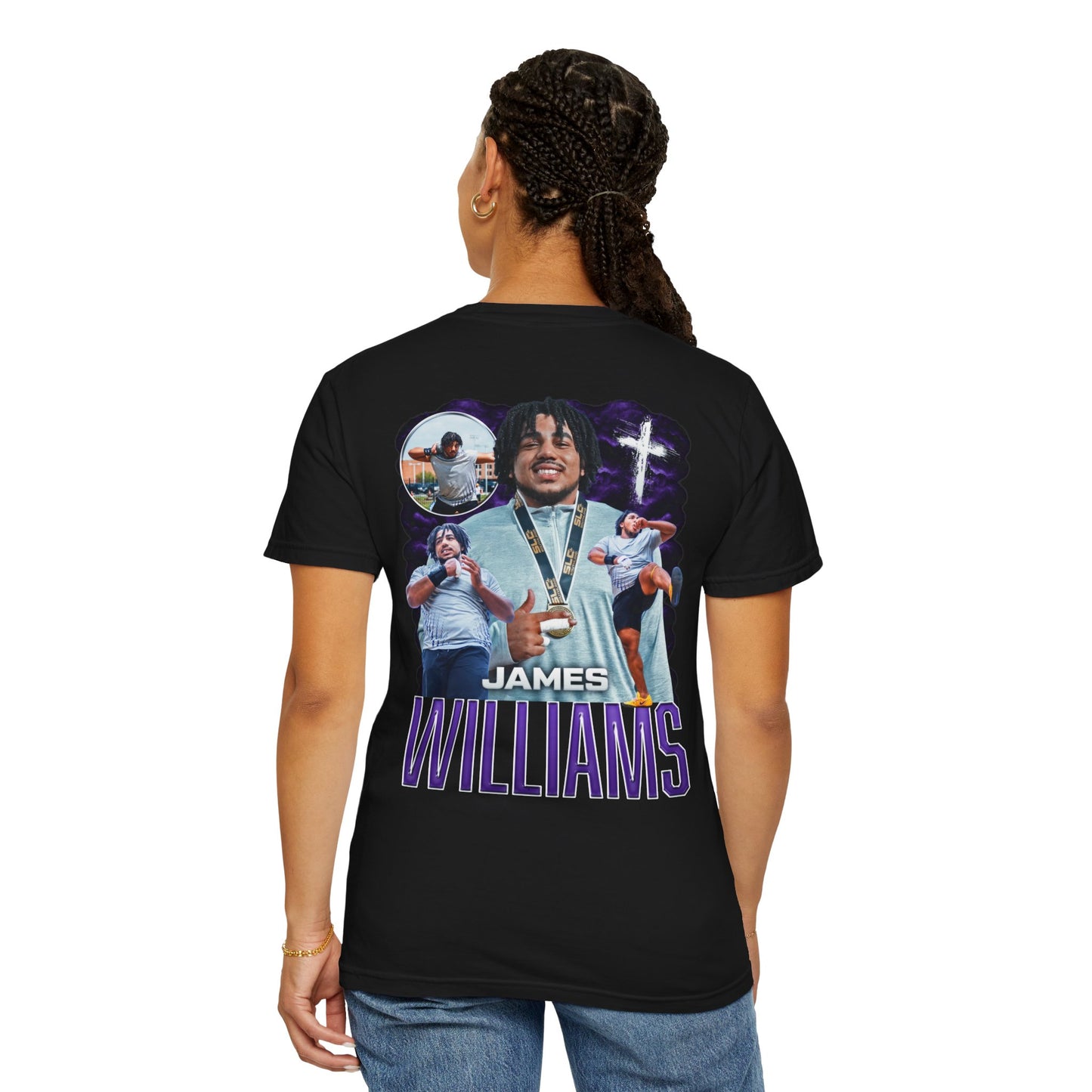 James Williams Logo Front & Back Premium Tee