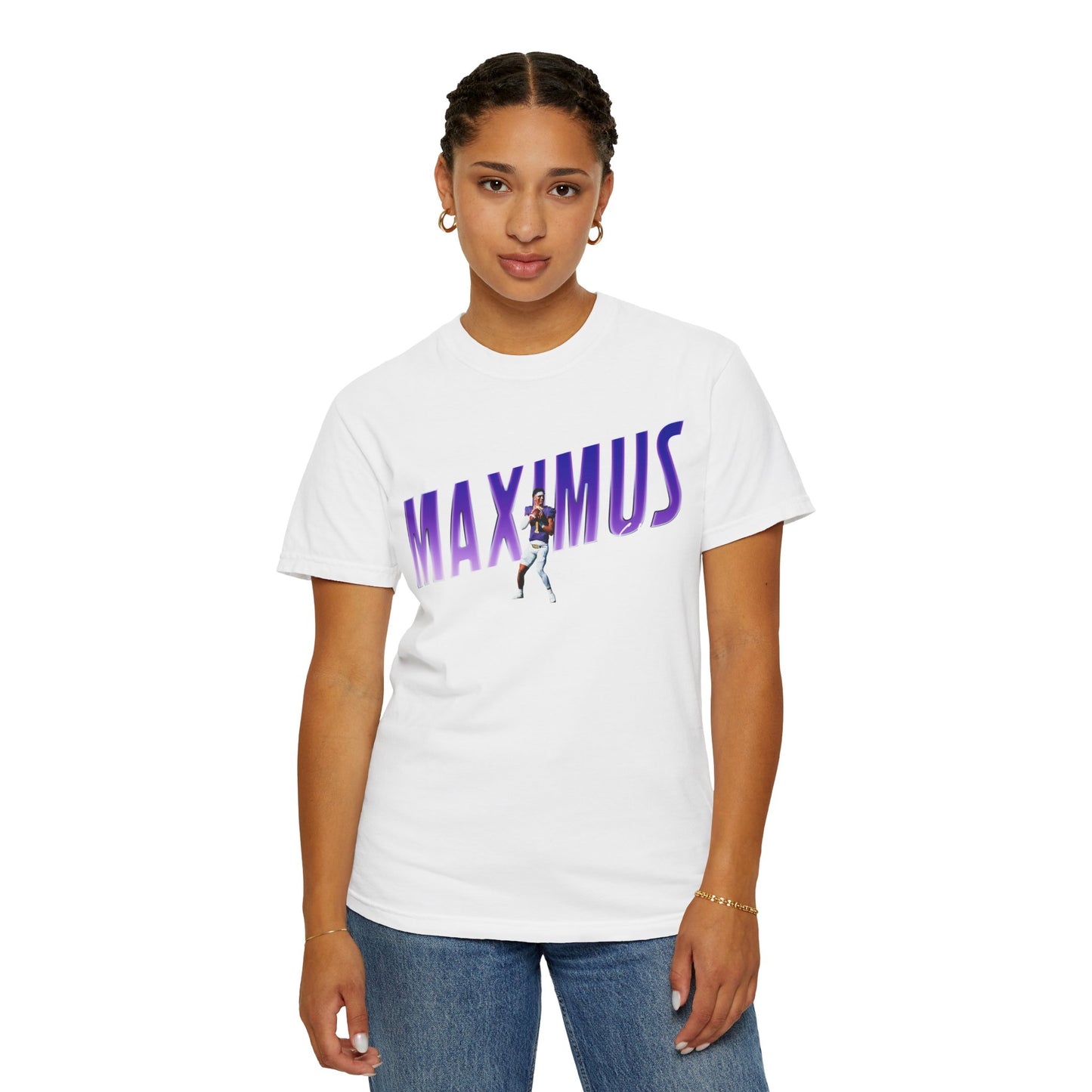Maximus Sims Cursive Combo Colored Premium Tee