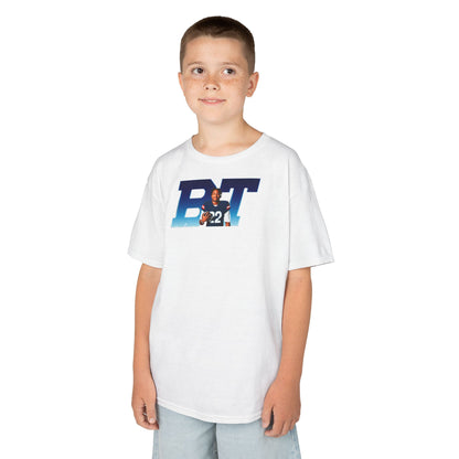 Brady Tillman Big Initials Colored Kids Tee