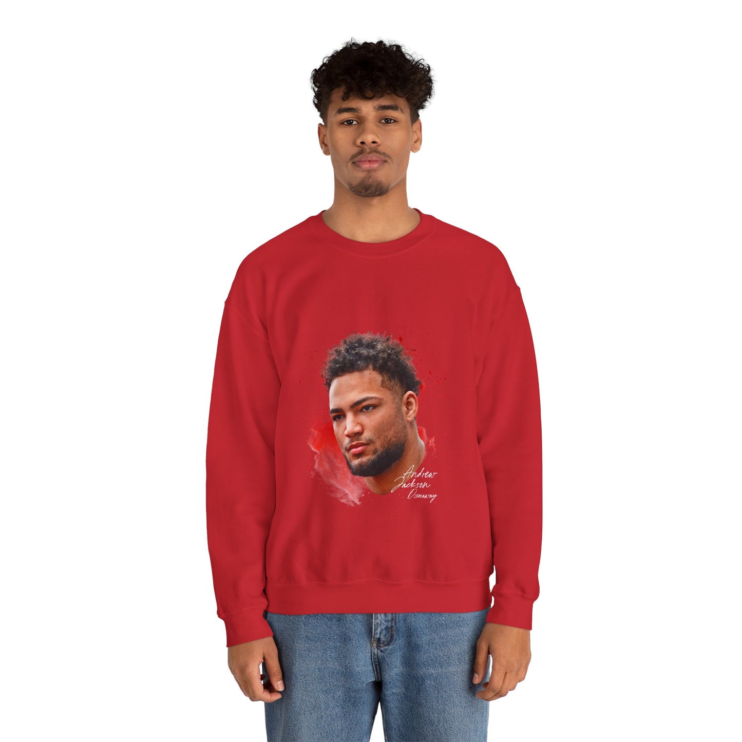 Andrew Jackson-Dunaway Big Head Crewneck Sweatshirt