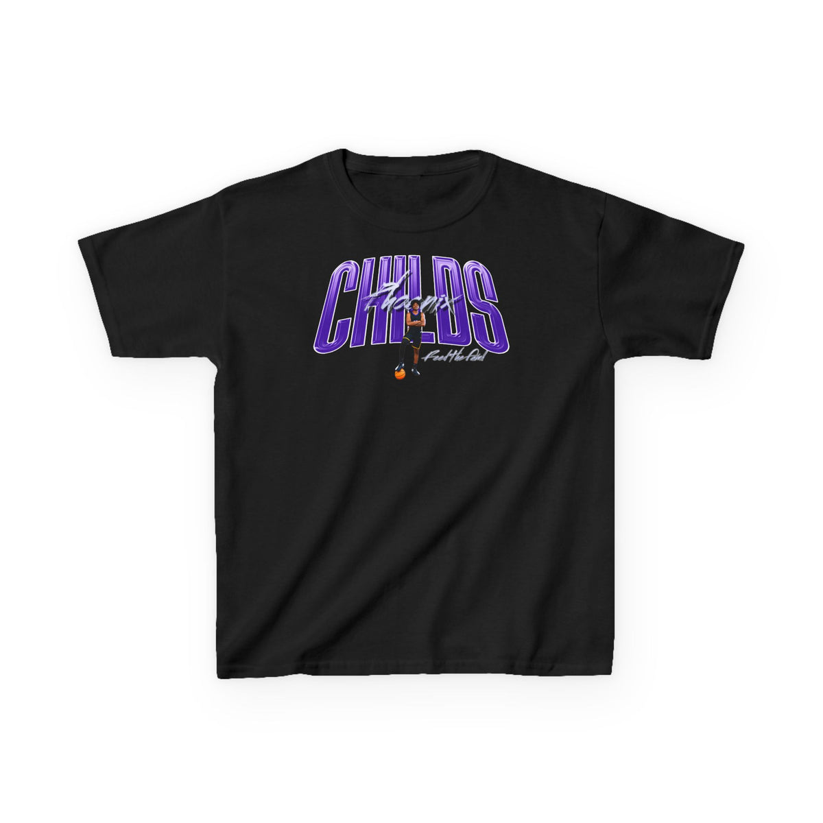 Phoenix Childs Big Last Name Kids Tee