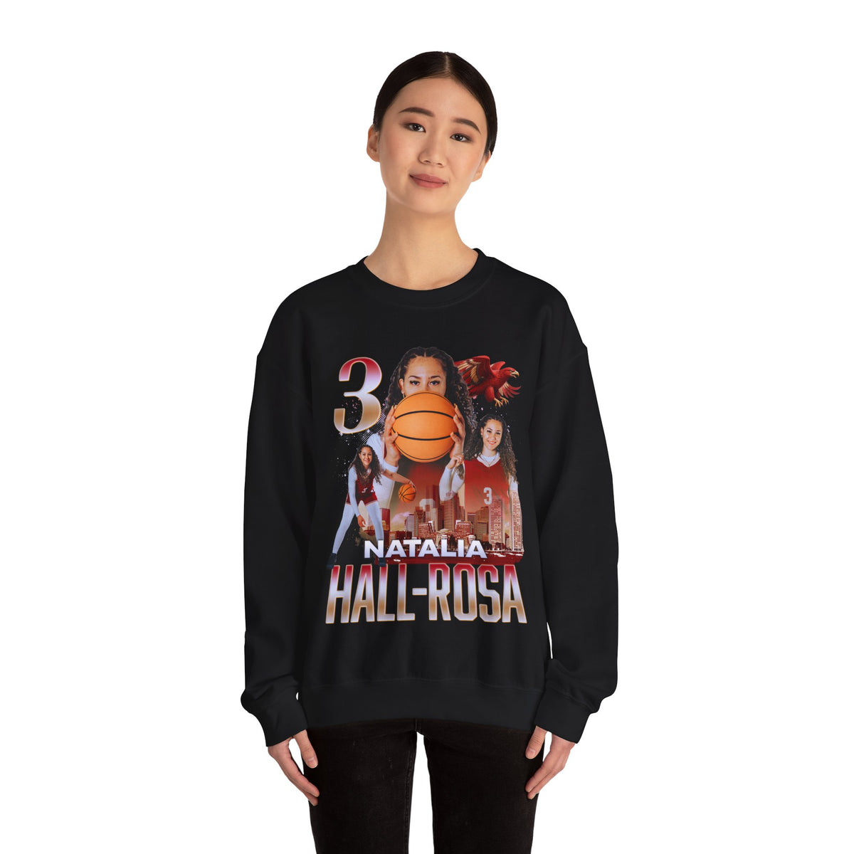 Natalia Hall-Rosa Crewneck Sweatshirt