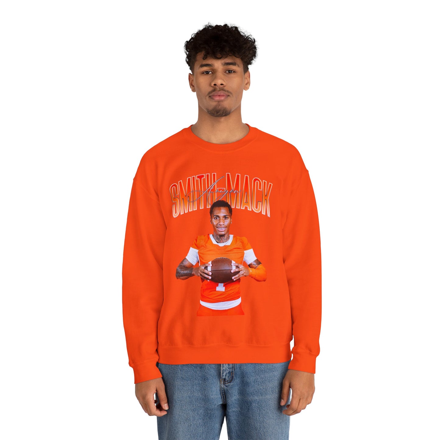 Aviyon Smith-Mack Big Last Name Crewneck Sweatshirt