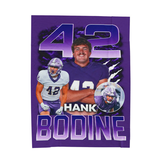 Hank Bodine 60"-80" Plush Blanket