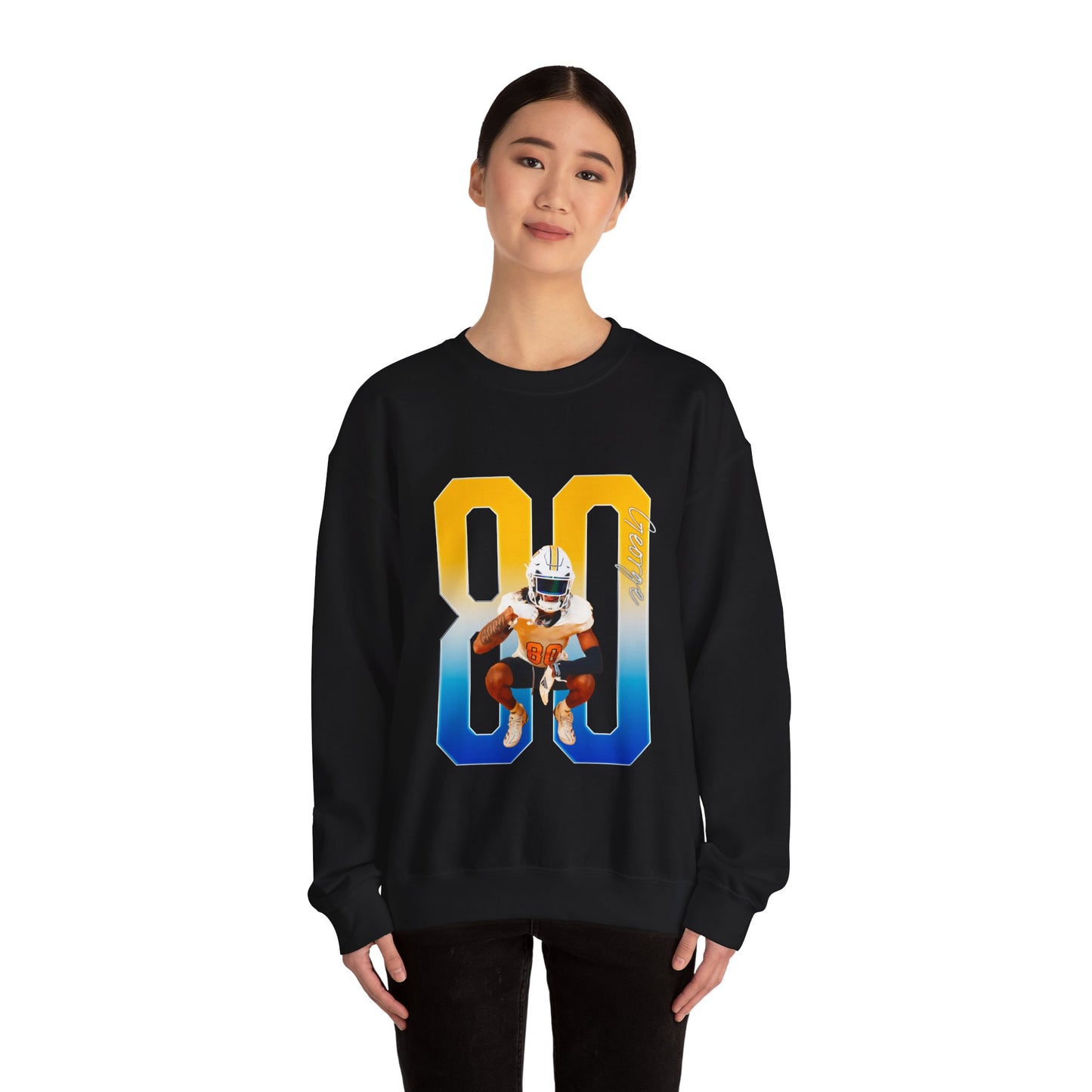 Jaden George Player Icon Number Crewneck Sweatshirt