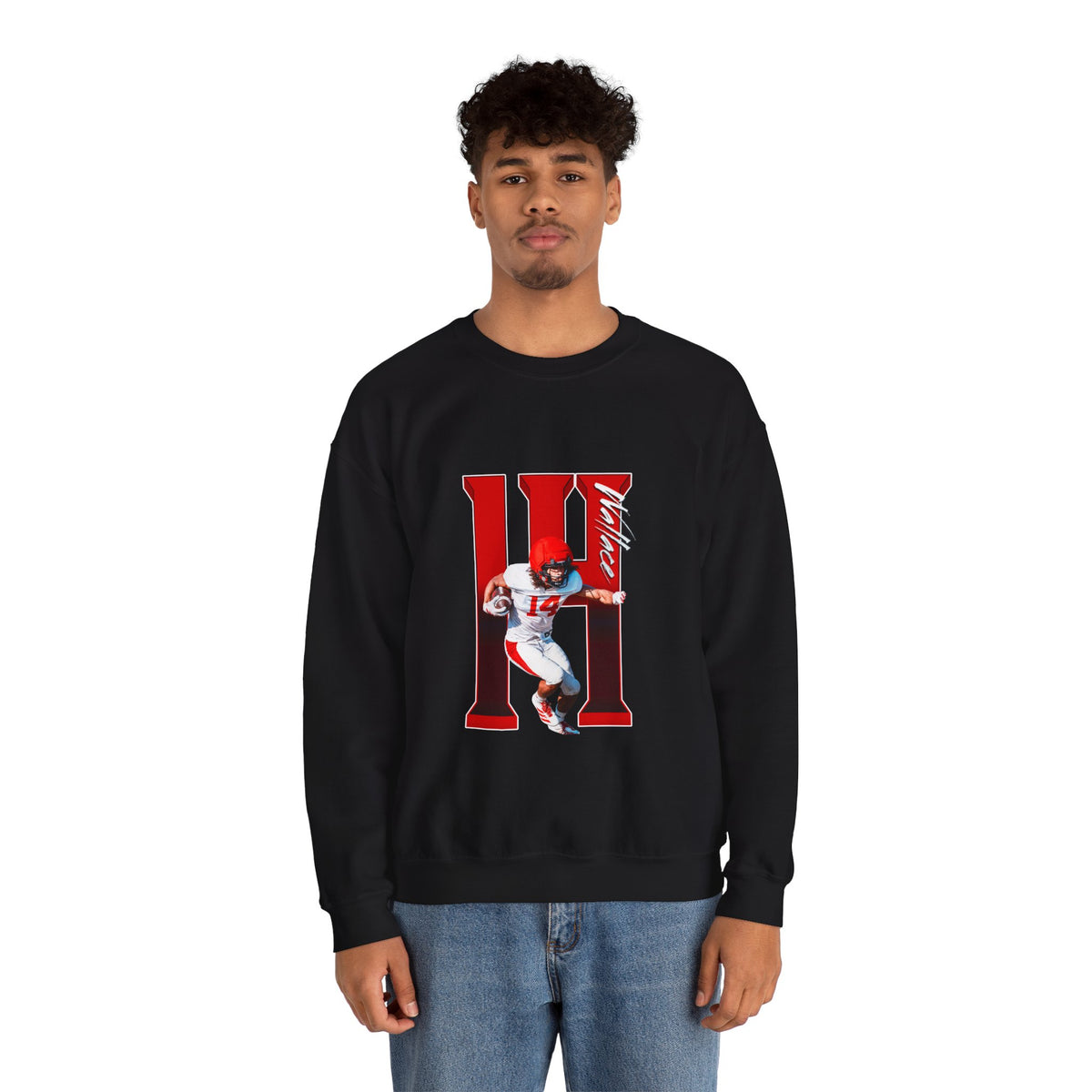 Blake Wallace Player Icon Number Crewneck Sweatshirt