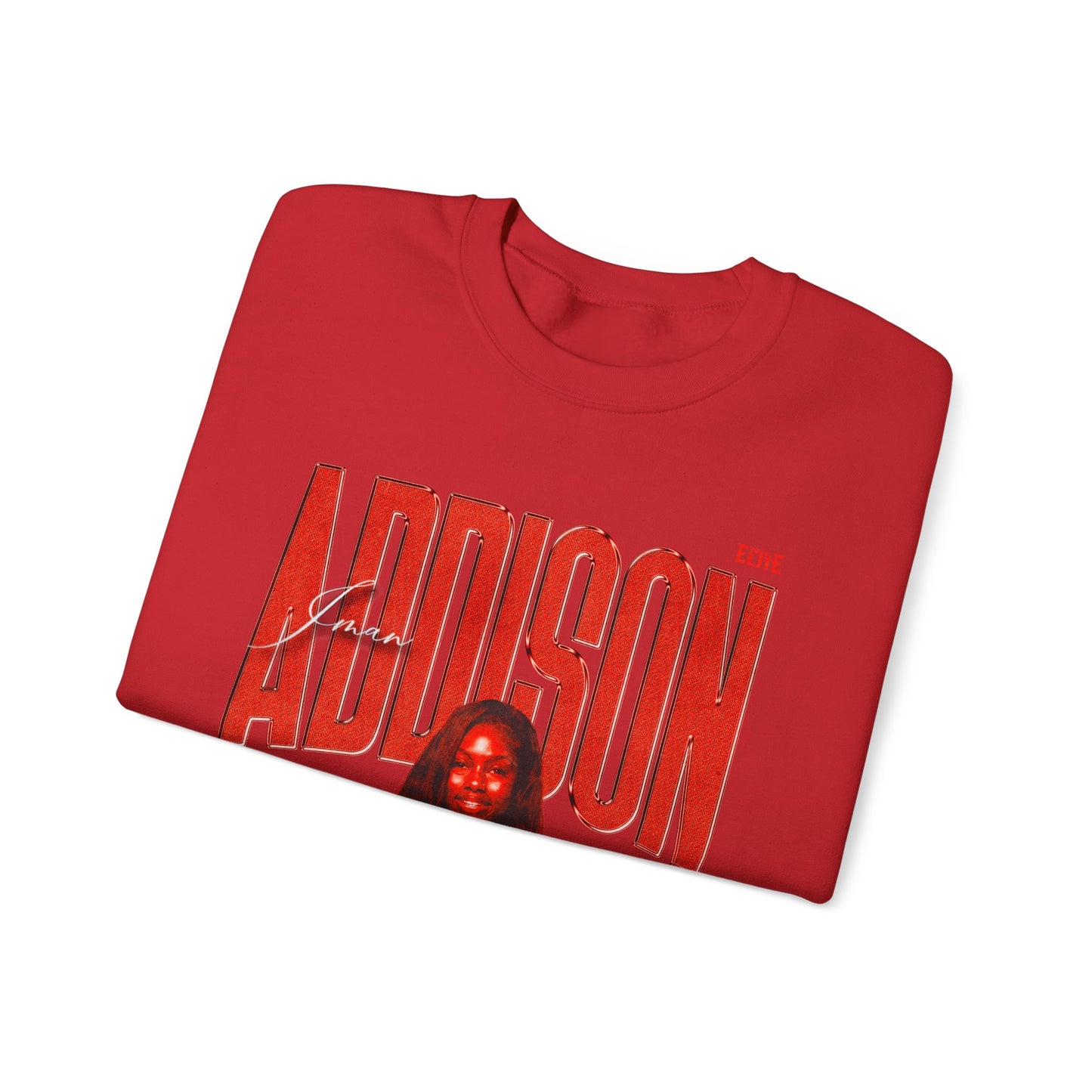 Iman Addison Faded Glory Crewneck Sweatshirt