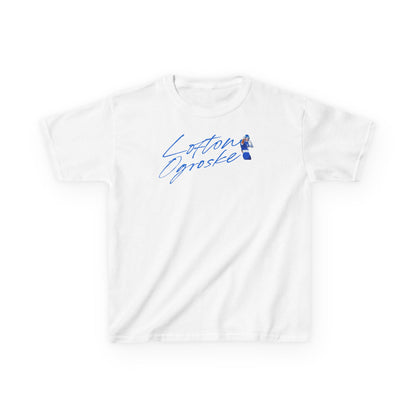 Lofton Ogroske Cursive Kids Tee